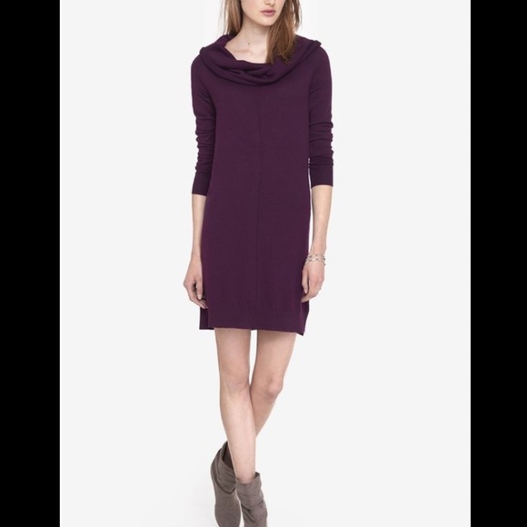 Express cowl neck sweater dress - Picture 2 of 8